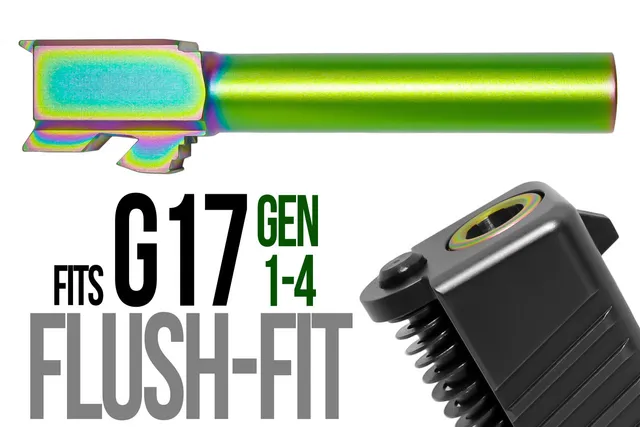 Glock 17 Flush Fit Barrel 9mm – Radio Active