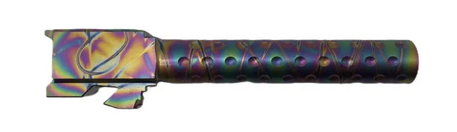 Glock 17 Barrel 9mm – Golf Ball Dimpled Python