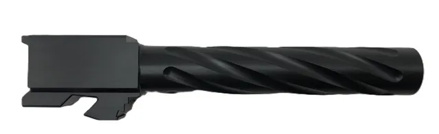 Glock 17 Barrel 9mm – Thick Spiral Black