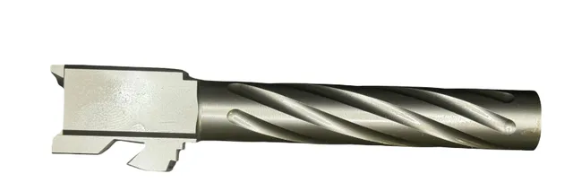 Glock 17 Barrel 9mm – Thick Spiral Flat Gray