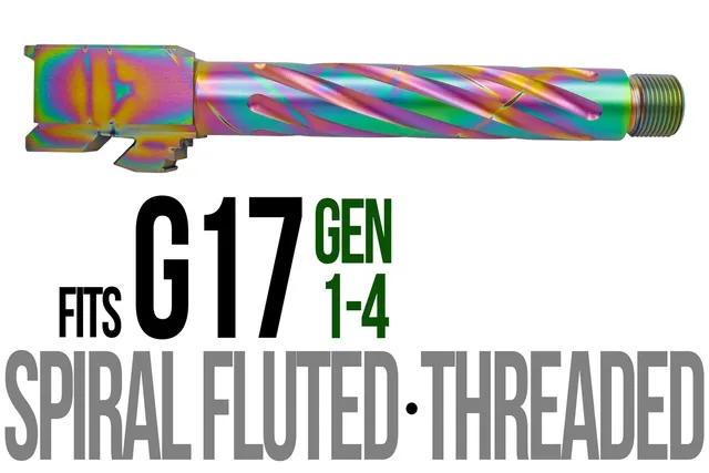 Glock 17 Threaded Barrel 9mm – Thick Spiral Python
