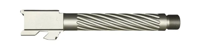 Glock 17 Threaded Barrel 9mm – Thin Spiral Flat Gray