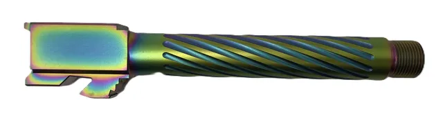 Glock 17 Threaded Barrel 9mm – Thin Spiral Radio Active