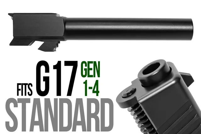Glock 17 Match Grade Barrel 9mm – Black