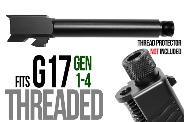 Glock 17 Threaded Barrel 9mm – Black