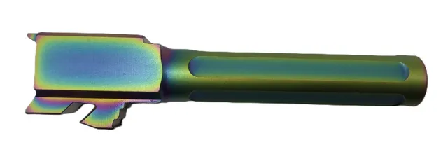 Glock 19 Barrel 9mm – Flat Fluted Radio Active