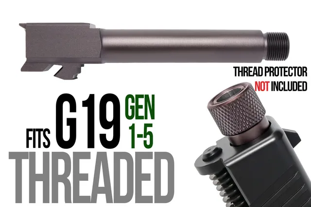 Glock 19 Threaded Barrel 9mm – Plum