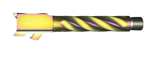 Glock 19 Threaded Barrel 9mm – Chunky Spiral Chameleon