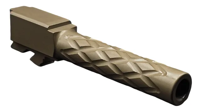 Glock 19 Barrel 9mm – Diamond Weave Dark Earth