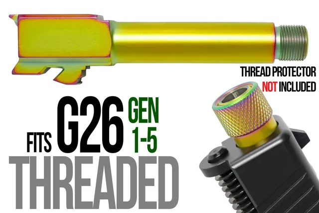 Glock 26 Threaded Barrel 9mm – Chameleon