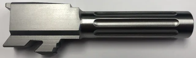 Glock 43 Barrel 9mm – Straight Fluted Stainless