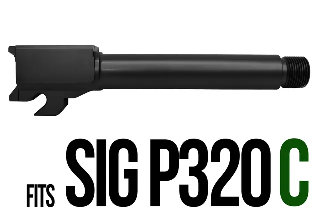 SIG P320 Threaded Barrel 9mm – Black 4.625"
