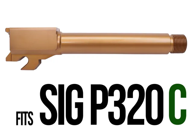 SIG P320 Threaded Barrel 9mm – Copper 4.625"