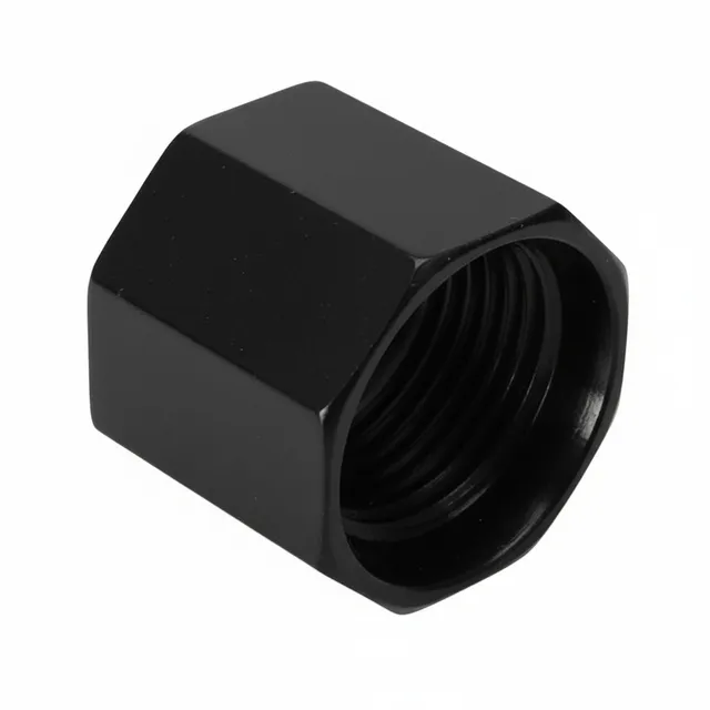 1/2x28 Thread Protector – Hex Black