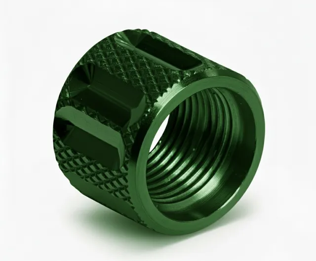 1/2x28 Thread Protector – Radio Active Green