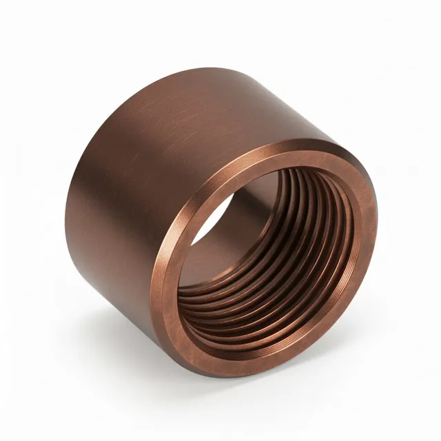 1/2x28 Thread Protector – Smooth Copper