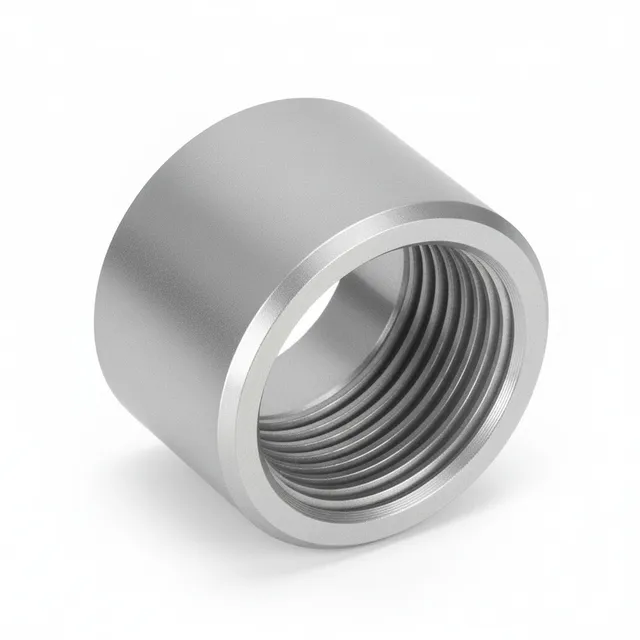 1/2x28 Thread Protector – Smooth Stainless