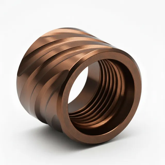 1/2x28 Thread Protector – Thick Spiral Copper