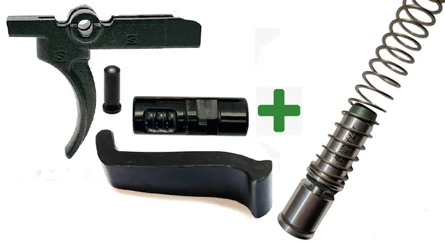Flash Combo Super Safety & Odin AR15 Buffer Curved Face